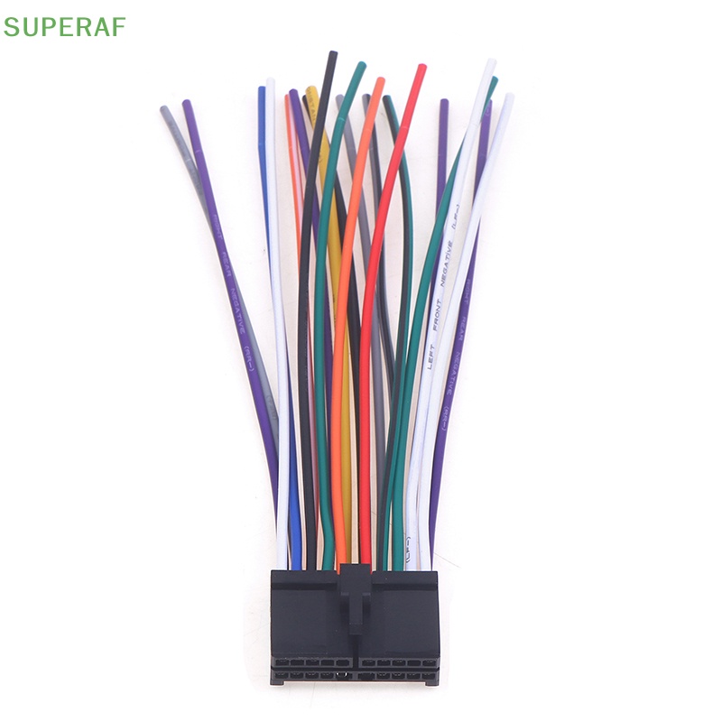 superaf-ขายดี-อะไหล่สายไฟเชื่อมต่อวิทยุรถยนต์-20pin-cd