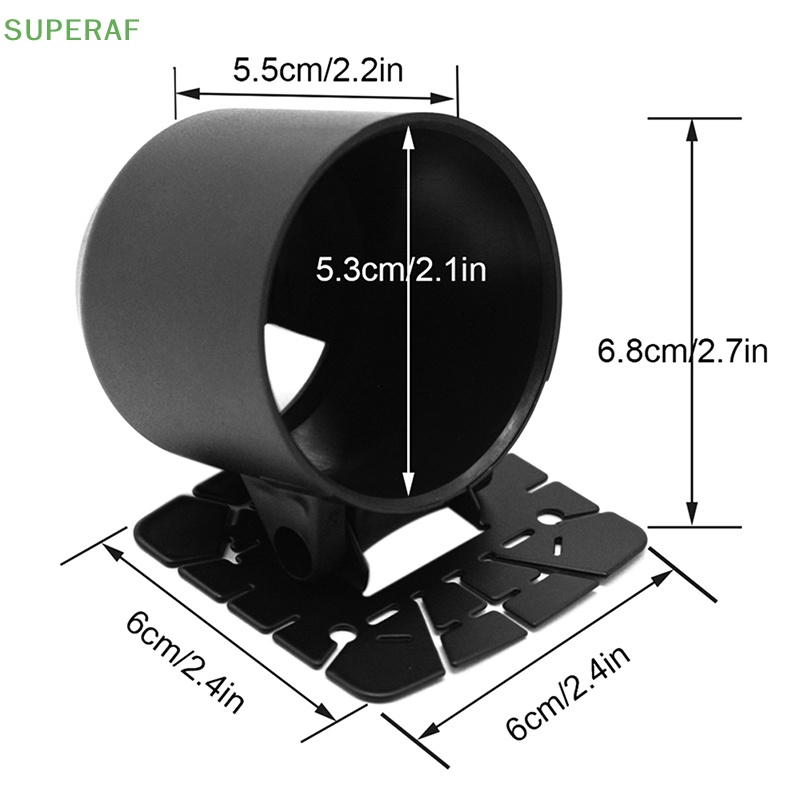 superaf-ขายดี-ที่วางแก้วน้ํา-เกจเดี่ยว-52-มม-สไตล์เรโทร-สําหรับรถยนต์