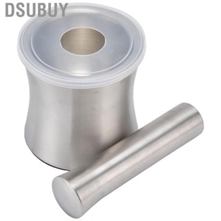 Dsubuy Stainless Steel Garlic Mortar Dual Structure