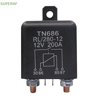 Superaf รีเลย์สตาร์ทรถยนต์ 200A 100A 12V 24V