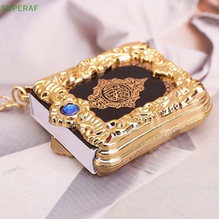 Superaf พวงกุญแจ จี้มุสลิม ขนาดเล็ก สําหรับเครื่องประดับหนังสือ Koran Ark Quran
