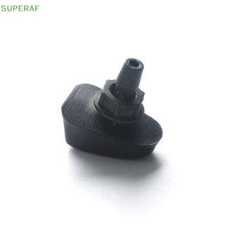 Superaf ขายดี หัวฉีดที่ปัดน้ําฝนกระจกหน้ารถยนต์ DIY 2 ชิ้น