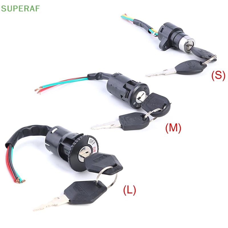 superaf-สวิตช์กุญแจล็อคไฟฟ้า-พลาสติก-อุปกรณ์เสริม-สําหรับรถจักรยานไฟฟ้า-สกูตเตอร์ไฟฟ้า-ขายดี