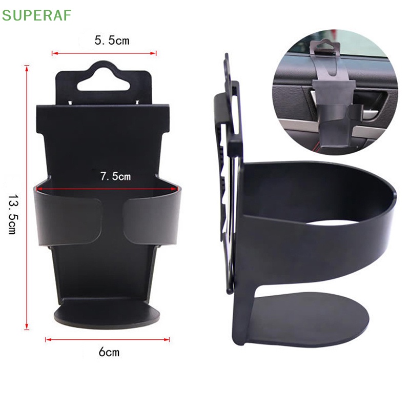 superaf-ที่วางแก้วน้ํา-เครื่องดื่ม-สีดํา-สําหรับรถยนต์-รถบรรทุก