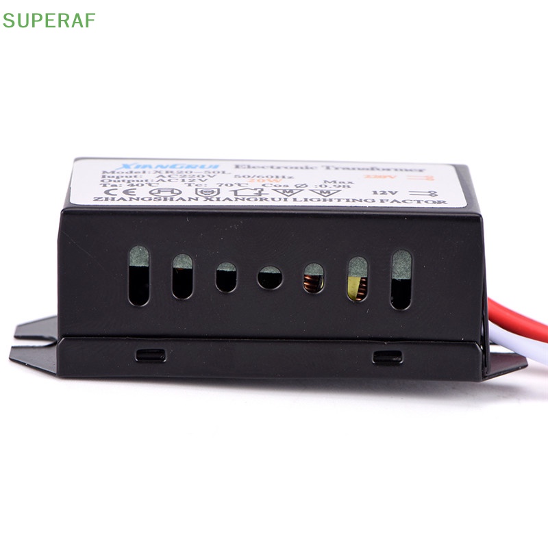 superaf-หม้อแปลงไฟฟ้า-พาวเวอร์ซัพพลาย-20w-ac-220v-เป็น-12v-led