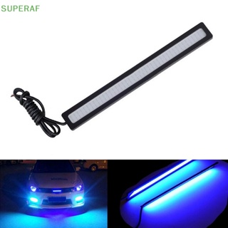 Superaf ไฟตัดหมอก LED COB DC 12V 17 ซม. กันน้ํา สีฟ้า สําหรับรถยนต์
 มาแรง