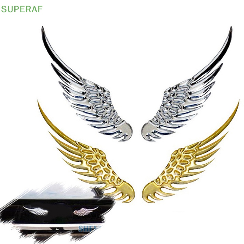 superaf-ขายดี-สติกเกอร์โลหะ-ลายปีกนางฟ้า-นกอินทรีย์-3d-สําหรับติดตกแต่งรถยนต์-รถจักรยานยนต์-1-คู่