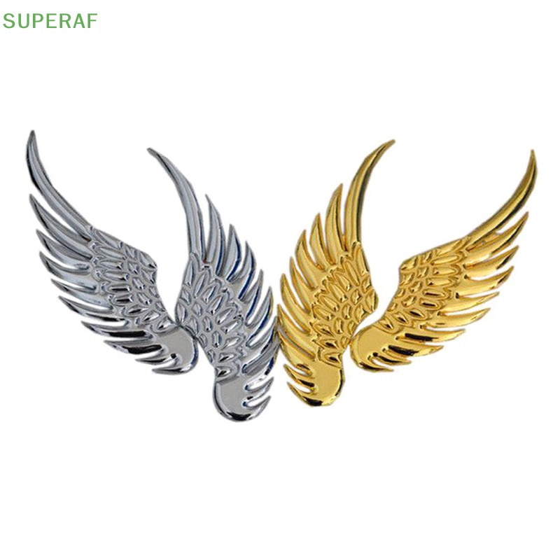 superaf-ขายดี-สติกเกอร์โลหะ-ลายปีกนางฟ้า-นกอินทรีย์-3d-สําหรับติดตกแต่งรถยนต์-รถจักรยานยนต์-1-คู่