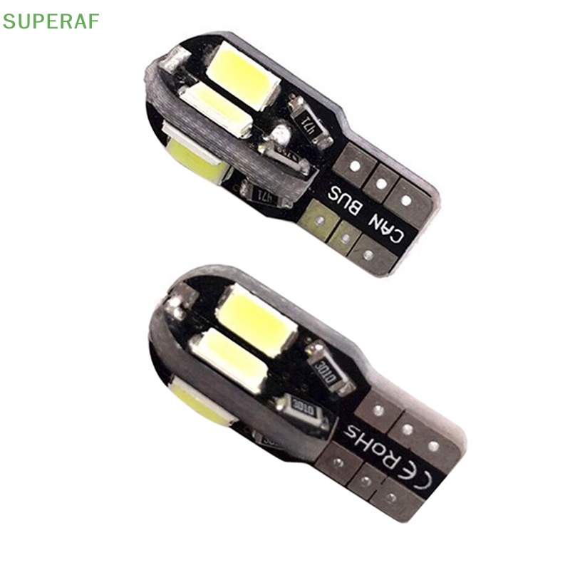 superaf-ขายดี-หลอดไฟ-led-8-ดวง-canbus-t10-194-168-w5w-5730-สีขาว-สําหรับติดด้านข้างรถยนต์-10-ชิ้น
