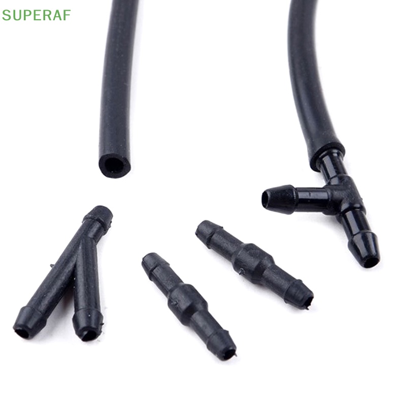 superaf-ขายดี-หัวฉีดที่ฉีดน้ําฝนกระจกหน้ารถยนต์-2-เมตร-พร้อมตัวเชื่อมต่อ-t-y