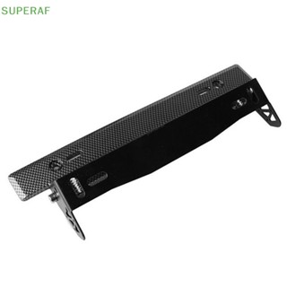 Superaf กรอบป้ายทะเบียนรถยนต์ คาร์บอนไฟเบอร์ ปรับได้