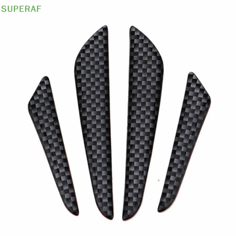 superaf-แถบคาร์บอนไฟเบอร์-ป้องกันการชนประตูรถยนต์-ขายดี-4-ชิ้น