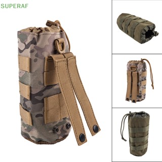 Superaf กระเป๋าขวดน้ํายุทธวิธี Molle สําหรับทหาร กลางแจ้ง ท่องเที่ยว ตั้งแคมป์ เดินป่า ขายดี