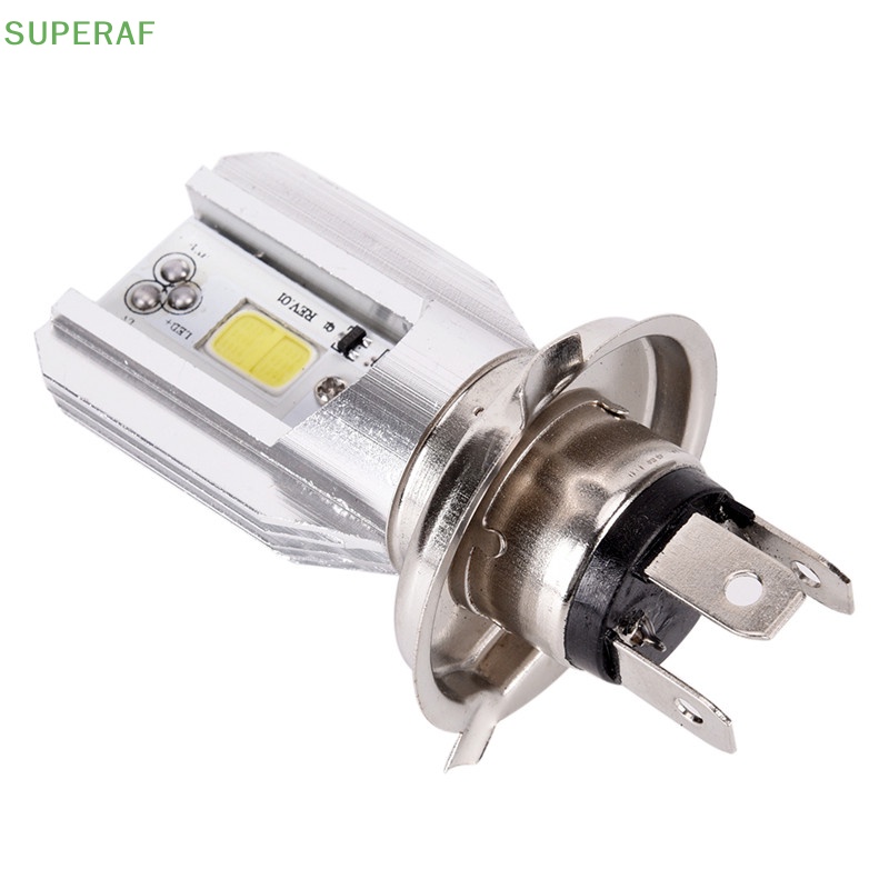 superaf-หลอดไฟหน้า-led-h4-ba20d-dc-12v-สว่างมาก-สําหรับรถจักรยานยนต์-1-ชิ้น