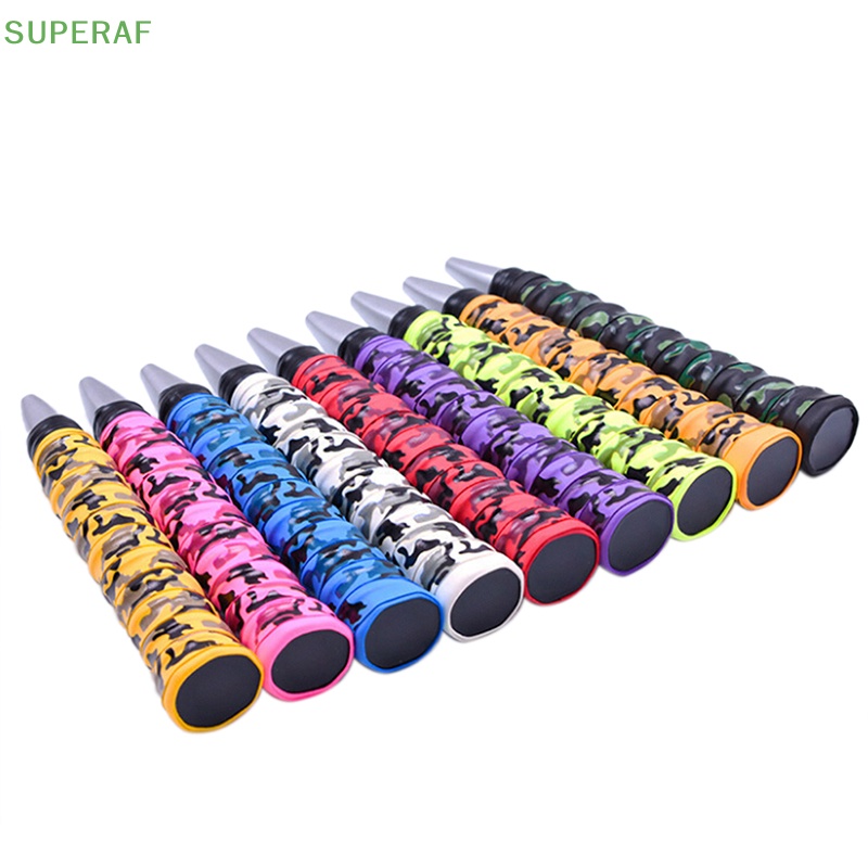 superaf-เทปกันลื่น-ลายพราง-สําหรับไม้เทนนิส-แบดมินตัน