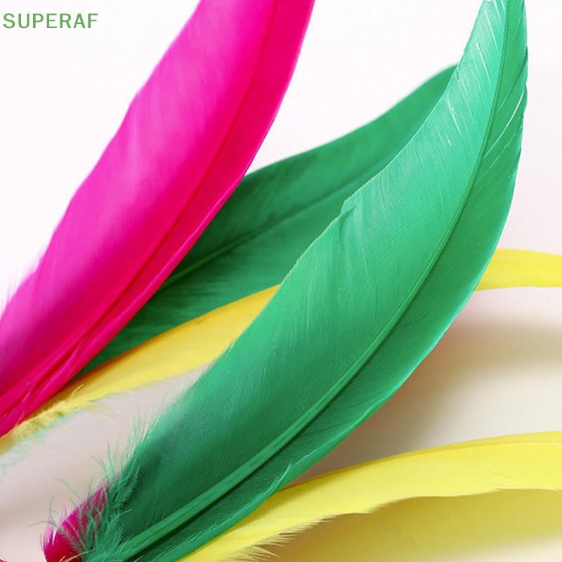 superaf-ขายดี-ลูกขนไก่จีน-ขนห่าน-แฟนซี-หลากสี-1-5-ชิ้น