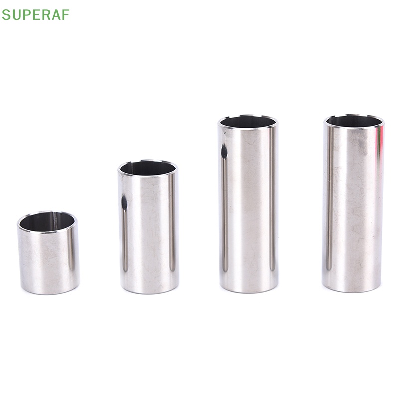 superaf-สไลด์กีตาร์ไฟฟ้า-ชุบโครเมี่ยม-สีฟ้า