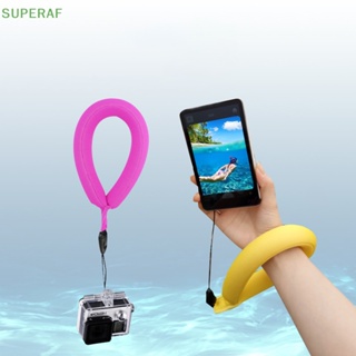 Superaf สายรัดข้อมือโฟม กันน้ํา สําหรับกล้อง โทรศัพท์มือถือ 1 ชิ้น