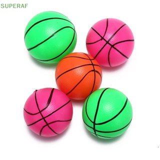 Superaf ลูกวอลเลย์บอลพองลม ขนาด 12 ซม. สุ่มสี ของเล่นชายหาด สําหรับเด็ก ขายดี