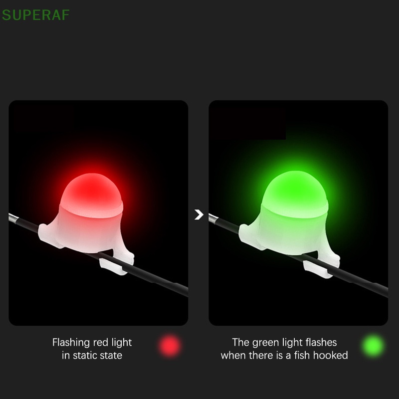 superaf-ไฟสัญญาณเตือนปลากินเบ็ด-led-อิเล็กทรอนิกส์-อุปกรณ์เสริม-สําหรับตกปลา