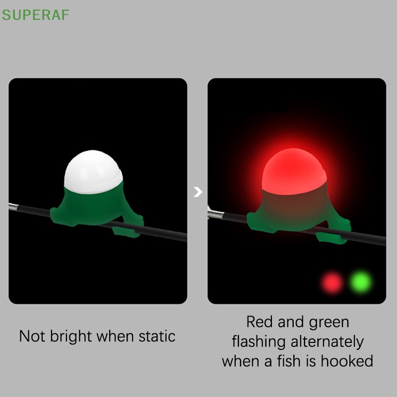 superaf-ไฟสัญญาณเตือนปลากินเบ็ด-led-อิเล็กทรอนิกส์-อุปกรณ์เสริม-สําหรับตกปลา