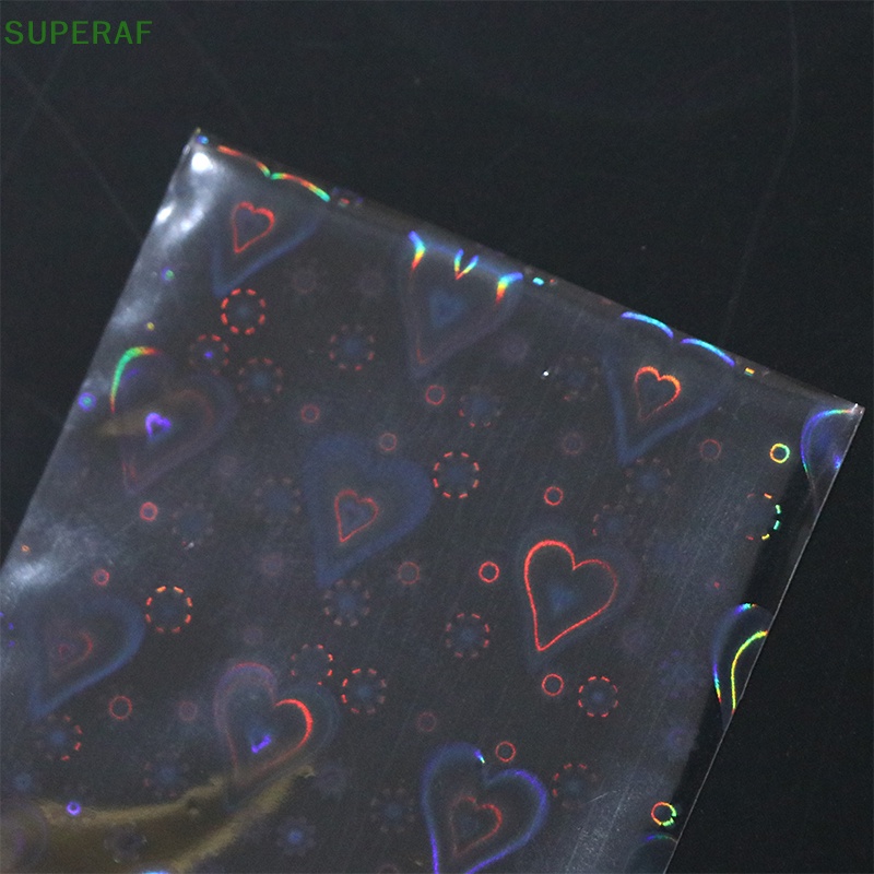 superaf-ชุดการ์ดเกมกระดาน-เลเซอร์-รูปหัวใจ-กันฝน-100-ชิ้น-ต่อแพ็ค