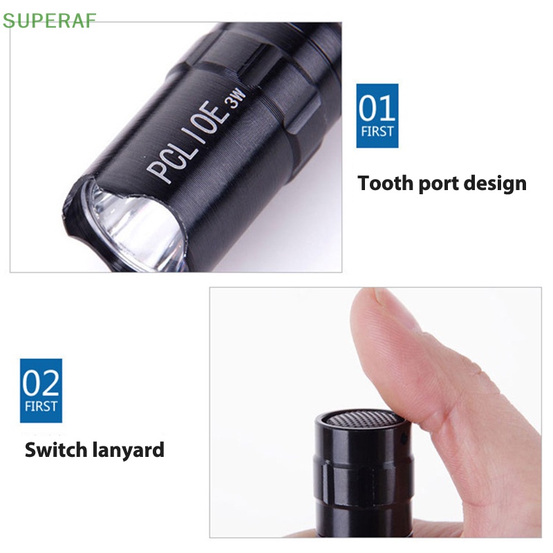 superaf-ไฟฉาย-led-ขนาดเล็ก-กันน้ํา-ซูมได้-สําหรับตั้งแคมป์กลางแจ้ง-ขายดี