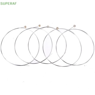 Superaf อะไหล่สายกีตาร์โลหะ B-2 Tone 5 ชิ้น