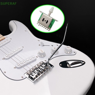 Superaf สวิตช์เลือกปิ๊กอัพ 5 ทาง พร้อมลูกบิด สําหรับกีตาร์ไฟฟ้า Fender Stratocaster