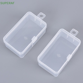 Superaf กล่องพลาสติกใส ขนาดเล็ก สําหรับใส่ขนมหวาน 1 ชิ้น