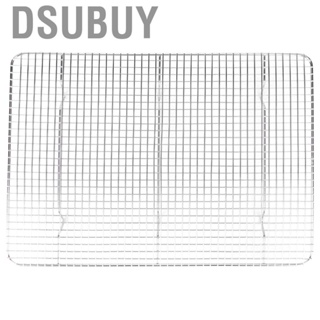 Dsubuy Stainless Steel Roasting Cooling Rack Grid Rust‑Proof Draining Tray For RE