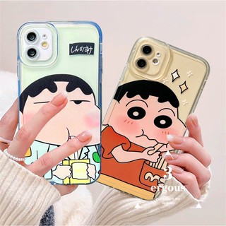 เคสโทรศัพท์มือถือแบบนิ่ม ลายการ์ตูนชินจังน่ารัก สําหรับ OPPO A93 A15 A15s A16 A94 A9 A5 A31 A57 A76 A54 A74 A95 A53 A33 Reno 6 4 5F 4F A5s A3s A92 A72 A52
