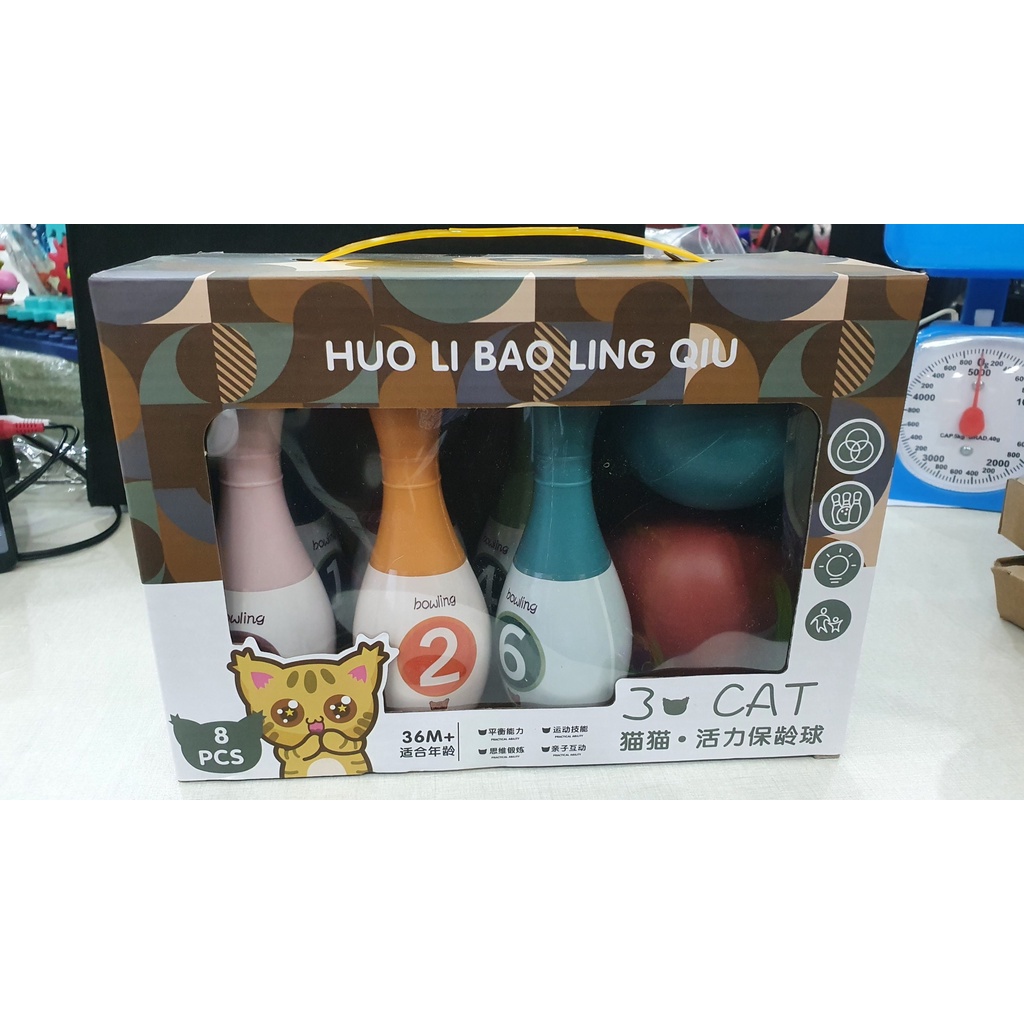 ของเล่นเด็ก-ชุดโยนโบว์ลิ่ง-ชุดโยนโบว์ลิ่งสำหรับเด็ก-มินิโบว์ลิ่ง-bowling-playset