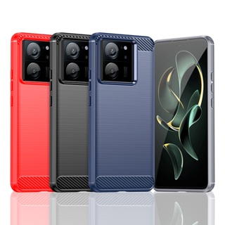 เคสซิลิโคนนิ่ม คาร์บอนไฟเบอร์ กันกระแทก สําหรับ Xiaomi Redmi K60 Ultra Pro K60Pro K60Ultra RedmiK60