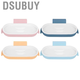 Dsubuy Plastic Wall‑Mounted Trash Rack  Hands‑free No Punching Garbage Bag with Cover for Home Kitchen Cupboard