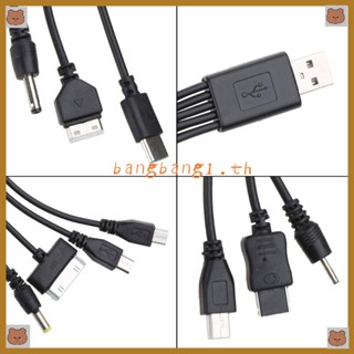 Bang สายชาร์จโทรศัพท์ USB 10 in 1 หลายพอร์ต