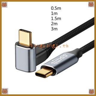 Bang สายเคเบิลพาวเวอร์ 100W USB-C Type C 10Gbps USB-C เป็น USB C สําหรับแล็ปท็อป โทรศัพท์มือถือ