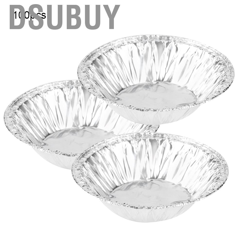 dsubuy-egg-tart-mould-100pcs-nonstick-mold-cupcake-cake-cookies-tin-gd