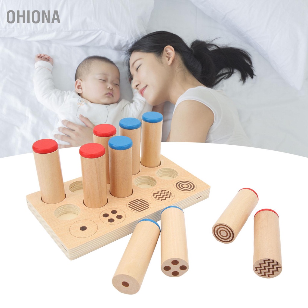 ohiona-ไม้กระบอกเสียงของเล่น-sensory-integration-การฝึกอบรมการศึกษาชุดแท่งเสียง