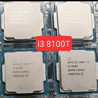 I3 8100T ฟิล์ม CPU แบบหลวม 4 แกน พร้อมแกนรองรับ H310 B360 Z370
