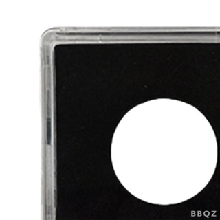 [Bbqz01] กล่องแคปซูลเก็บเหรียญ ทรงสี่เหลี่ยม น้ําหนักเบา แบบพกพา สําหรับเก็บเหรียญ 10 ชิ้น
