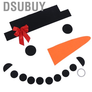 Dsubuy Garage DIY Snowman Decor Face Christmas Door Decoration Wi DG