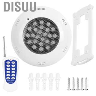 Disuu 24LED Swimming Pool Light Underwater Lights 24W Colorful