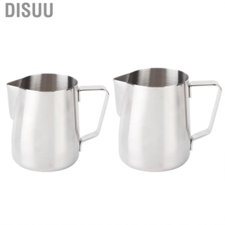 Disuu Stainless Steel  Frothing Cup Art Pitcher Coffee Latte Jug Mug For Home YA