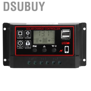 Dsubuy 12V 24V 50A Solar Power  Photovoltaic Controller USB 5V Output With Di DG