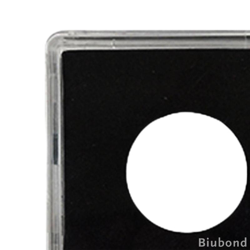biubond-กล่องแคปซูลเก็บเหรียญ-ทรงสี่เหลี่ยม-น้ําหนักเบา-แบบพกพา-สําหรับเก็บเหรียญ-10-ชิ้น