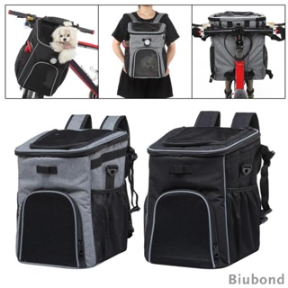 [Biubond] กระเป๋าเป้สะพายหลัง ระบายอากาศ สําหรับใส่สัตว์เลี้ยง สุนัข แมว