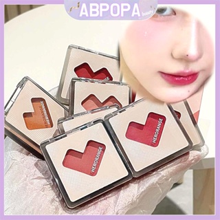 Abpopa Beauty HERORANGE บลัชออนเนื้อครีม แบบบาง และละเอียดอ่อน นุ่ม และเปื้อนง่าย และไม่เหนียวเหนอะหนะ