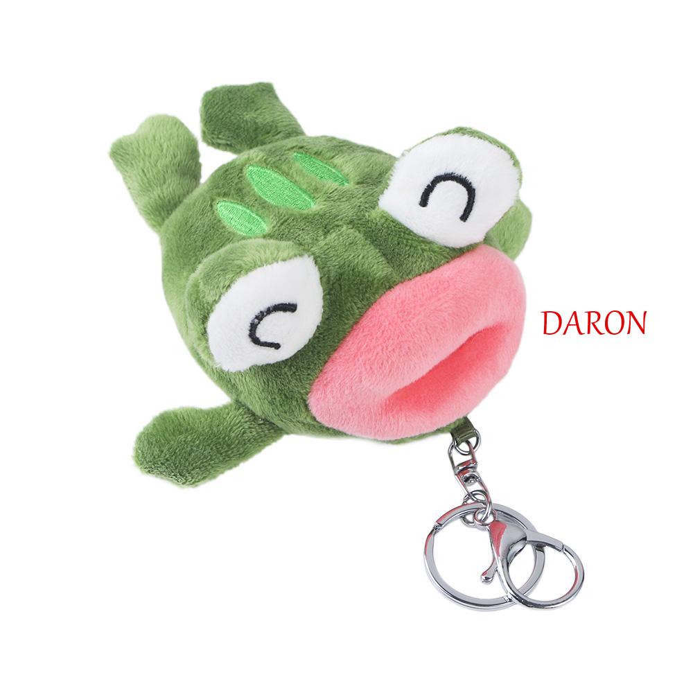 daron-ตุ๊กตากบปากใหญ่-ของเล่นเด็ก-ของขวัญเด็ก-ตุ๊กตาสัตว์-พวงกุญแจรถ-ตุ๊กตาสัตว์-ของเล่นนุ่ม-ตุ๊กตาของเล่น