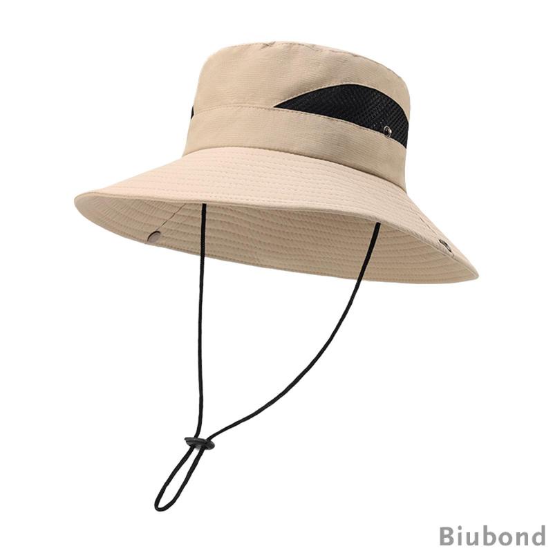 biubond-หมวกปีกกว้าง-กันแดด-แห้งเร็ว-พร้อมสายคล้อง-กันลม-พร็อพถ่ายภาพ-สําหรับตั้งแคมป์-ตกปลา-เล่นเซิร์ฟ-สวน-ท่องเที่ยว